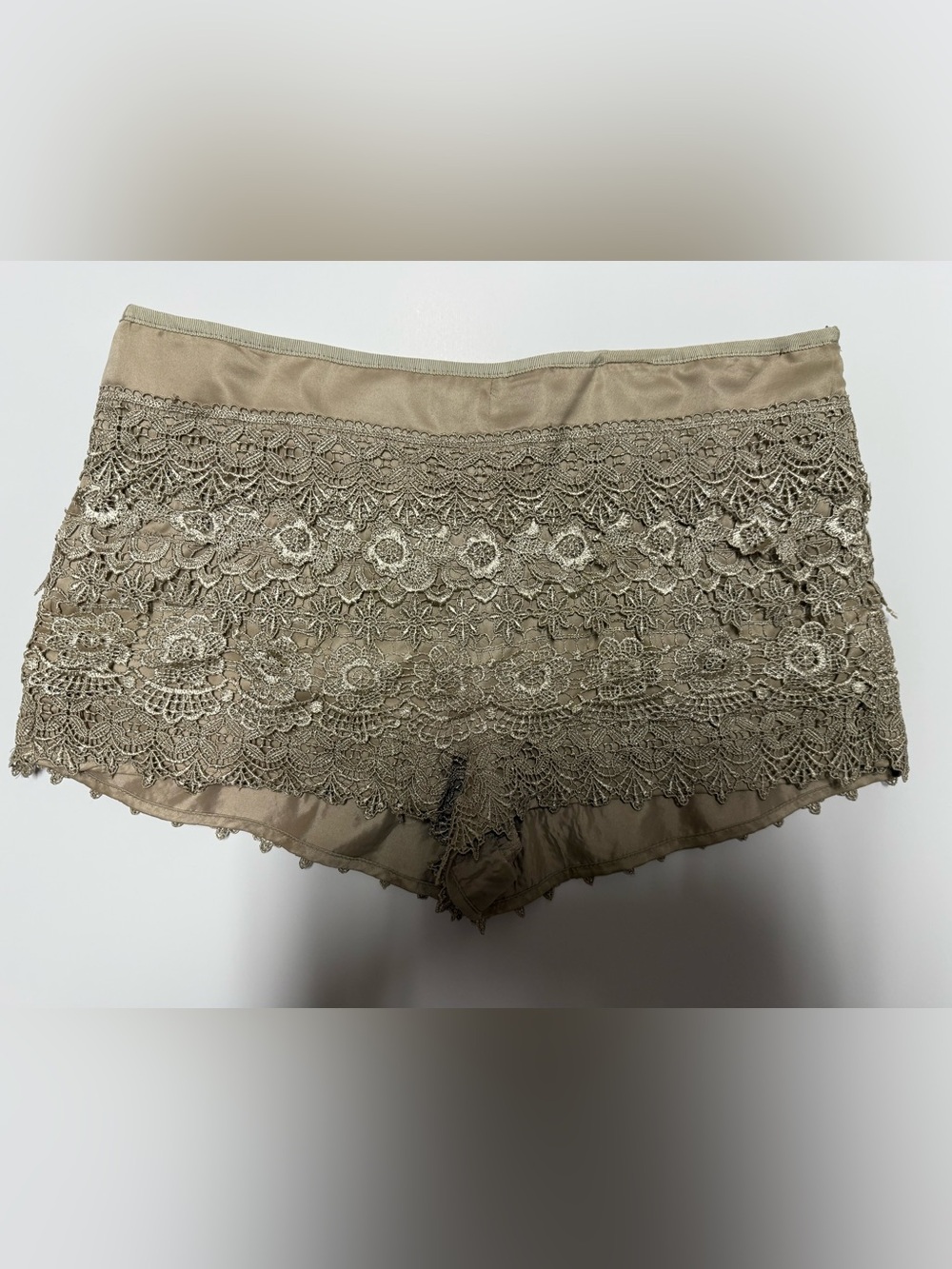 Sans Souci Taupe Lace Boyshort Panties